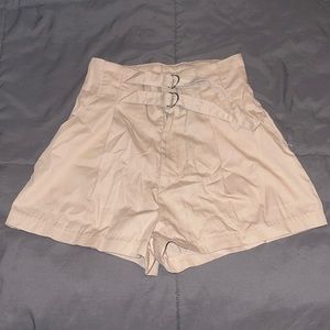 Khaki high waisted Shorts NWT